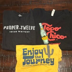 Men’s XL Proper Twelve-Topo Chico-Big Country brand shirts